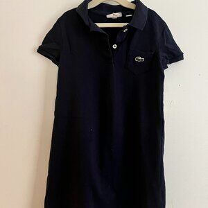 Navy Lacoste Tennis Dress, Size 8